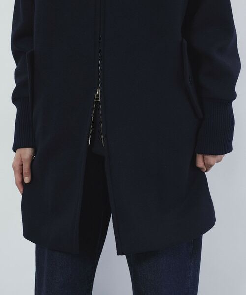LOISIR（ロワズィール）の「ウールメルトンロングブルゾン（ブルゾン