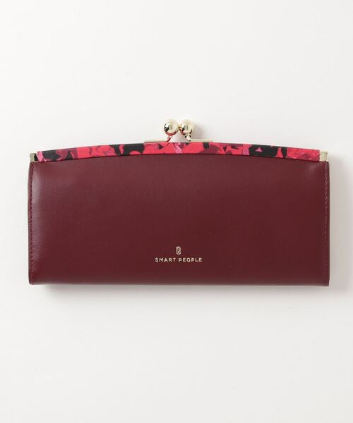 SMART PEOPLE(スマートピープル)の「【SMART PEOPLE/スマートピープル】 トレゾール がま口ロングウォレット(財布・レディース・ネイビー/ピンク/ブルー/ワイン・FREE)」の5枚目の写真