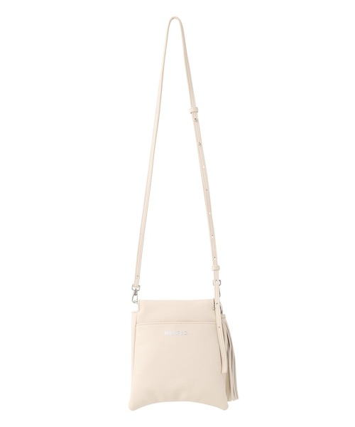 MILKFED.（ミルクフェド）の「HEART PLATE SHOULDER BAG（ショルダーバッグ・レディース・ライトブルー/ブラック/ホワイト・ONE SIZE）」の10枚目の写真