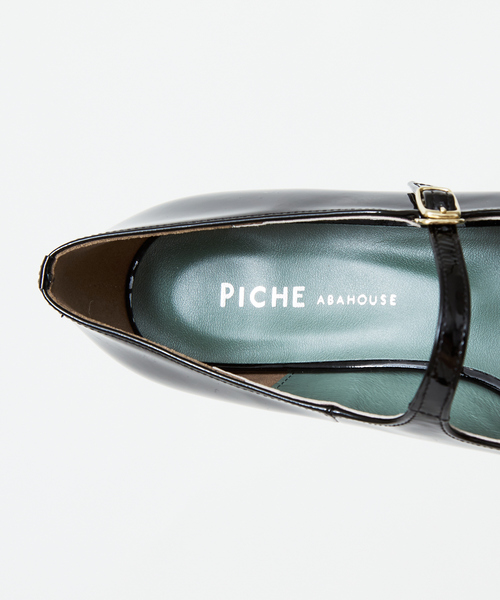 PICHE ABAHOUSE(ピシェ アバハウス)の「ポインテッドメリージェーンパンプス(パンプス・レディース・その他/ブラック/マスタード・35/37/36/38/39)」の14枚目の写真