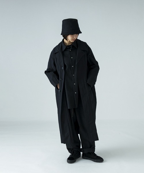 SUBLIME（サブライム）の「【SUBLIME/サブライム】BRUSHED FUR-PU R/HAT 両表ハット（ハット・レディース・ベージュ/ブラック・FREE）」の3枚目の写真