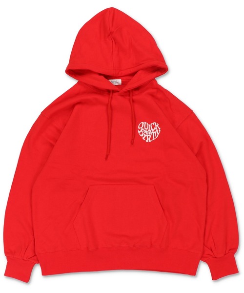 SPINNS（スピンズ）の「HEARTバックプリントロゴ 裏毛パーカー（パーカー・レディース・オートミール/ブラック/ブラウン/レッド/オフホワイト・ONESIZE）」の9枚目の写真