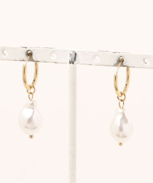 LOWRYS FARM(ローリーズファーム)の「ステンレス*2WAYピアス 167355(ピアス(両耳用)・レディース・ゴールド/ゴールド系その他・FREE)」の3枚目の写真