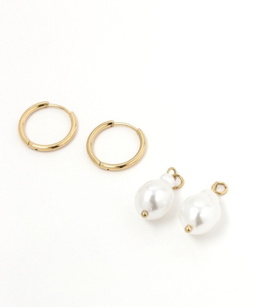 LOWRYS FARM(ローリーズファーム)の「ステンレス*2WAYピアス 167355(ピアス(両耳用)・レディース・ゴールド/ゴールド系その他・FREE)」の10枚目の写真