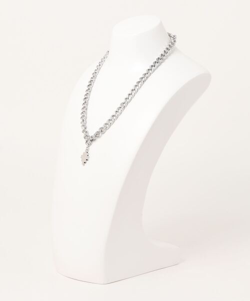 MARCELO BURLON(マルセロ・バーロン)の「【MARCELO BURLON】CROSS NECKLACE(ネックレス・メンズ・シルバー/ゴールド・FREE)」の8枚目の写真