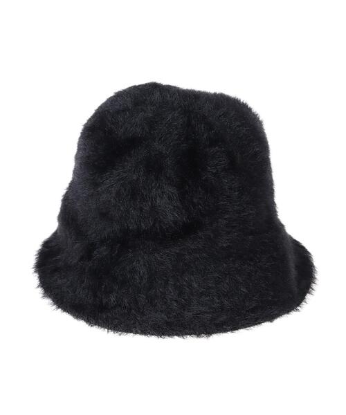 INGNI（イング）の「シャギーハット（ハット・レディース・ブラック/オフホワイト/グレー/ベージュ・ONE SIZE）」の5枚目の写真