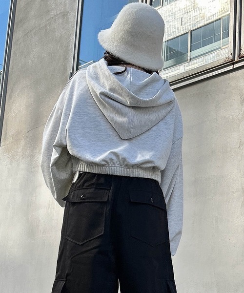 INGNI（イング）の「シャギーハット（ハット・レディース・ブラック/オフホワイト/グレー/ベージュ・ONE SIZE）」の13枚目の写真