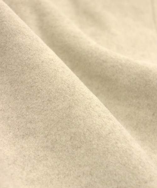 GIORDANO（ジョルダーノ）の「[ GIORDANO ]ウールタッチシャツジャケット（ブルゾン・レディース・カーキ・MEDIUM/LARGE）」の4枚目の写真