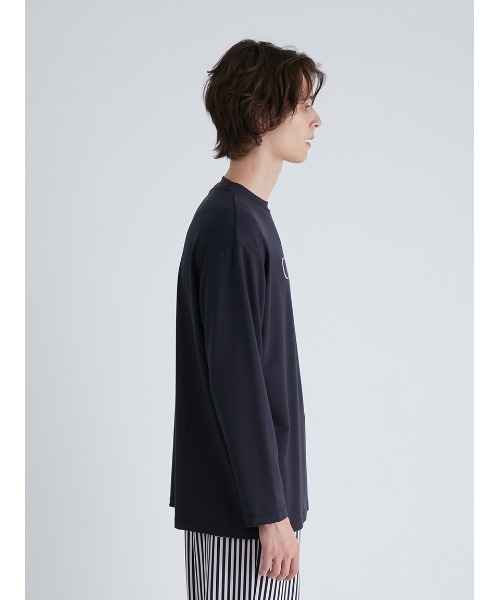 gelato pique(ジェラートピケ)の「【UNISEX】インレイロゴロンT(Tシャツ/カットソー・レディース・ネイビー/オフホワイト・S-M/M-L)」の21枚目の写真