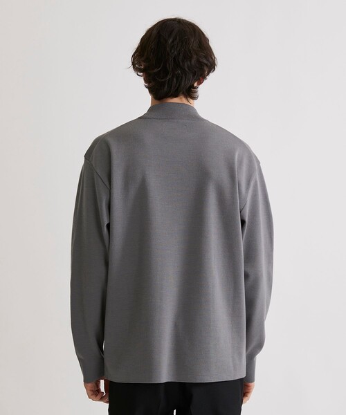 洗える】OnE 18gウールミラノリブモック（ニット/セーター）｜UNITED