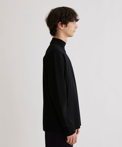 洗える】OnE 18gウールミラノリブモック（ニット/セーター）｜UNITED