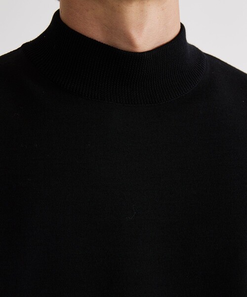 洗える】OnE 18gウールミラノリブモック（ニット/セーター）｜UNITED