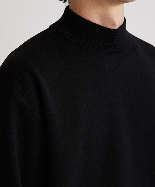 洗える】OnE 18gウールミラノリブモック（ニット/セーター）｜UNITED