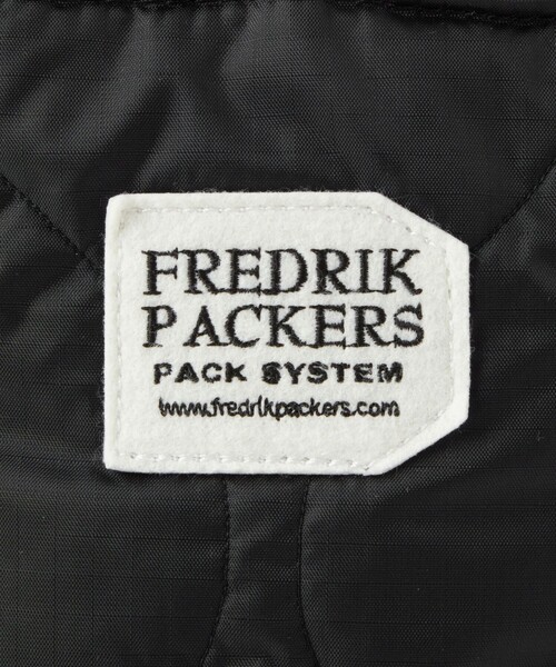 FREDRIK PACKERS（フレドリックパッカーズ）の「【別注】＜ FREDRIK PACKERS ＞ キルティング トートバッグ（ショルダーバッグ・レディース・ブラック/ベージュ/ライトグレー・FREE）」の12枚目の写真