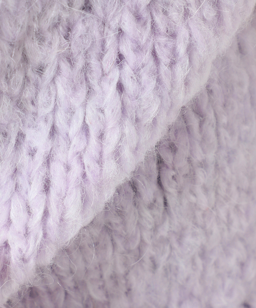 TRICOTS JEAN MARC(トリコットジーンマルク)の「≪追加≫【TRICOTS JEAN MARC】別注ボートネックスリットプルオーバー(ニット/セーター・レディース・チャコールグレー/パープル/イエロー・FREE)」の19枚目の写真