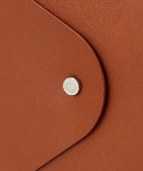 UNITED ARROWS(ユナイテッドアローズ)の「<BONASTRE(ボナストリ)> FOLDER M(クラッチバッグ・メンズ・ブラック/ブラウン・フリー)」の5枚目の写真