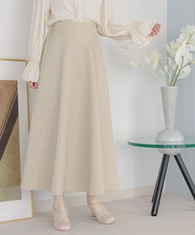 mysty woman | フクレジャガードフレアスカート 177304(スカート)