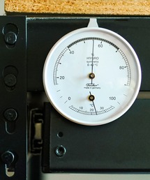 HIGHTIDE（ハイタイド）の「Fischer-barometer フィッシャーバロメーター 123T Synthetic Hygrometer With Thermometer 123T シンセテックハイグロメーターウィズサーモメーター（インテリア雑貨）」