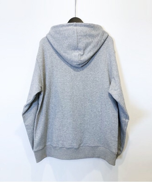 Alil（アリル）の「【Alil】アリル 裏毛 ボリュームネック パーカー プルオーバー 大人カジュアル（パーカー・メンズ・ブラック/オフホワイト/グレイッシュベージュ/杢グレー・LARGE/MEDIUM/SMALL）」の14枚目の写真