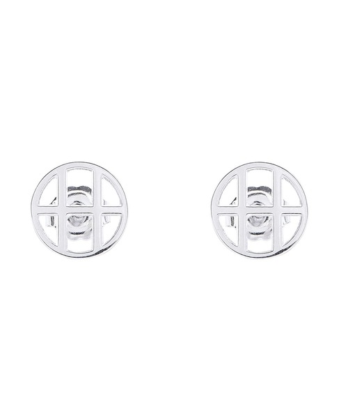 HUF シルバーピアス HUF（ハフ）の「CIRCLE H PIERCE SILVER / HUF ピアス（ピアス