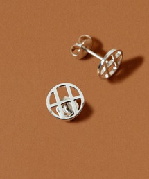 HUF シルバーピアス HUF（ハフ）の「CIRCLE H PIERCE SILVER / HUF ピアス（ピアス