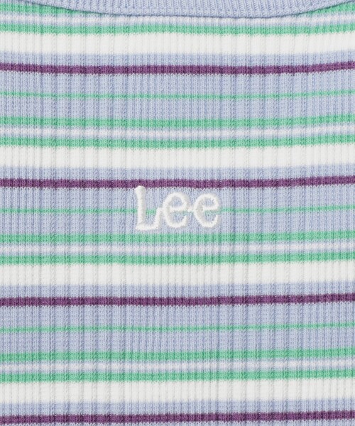 Ray BEAMS(レイビームス)の「【WEB限定】Lee / マルチ ボーダー カーディガン(Tシャツ/カットソー・レディース・ブラック/サックスブルー・SMALL)」の14枚目の写真