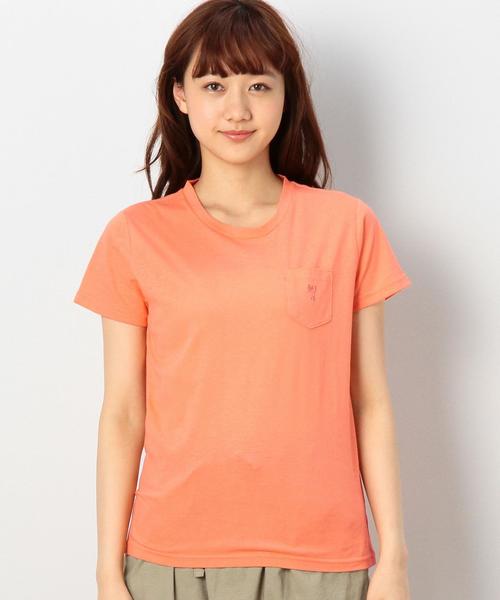 coen（コーエン）の「汗ジミ防止ポケットＴシャツ§（Tシャツ/カットソー・レディース・ホワイト/ライトグレー/ダークグレー/シャーベット/ライム/ネイビー・LARGE/MEDIUM）」の22枚目の写真