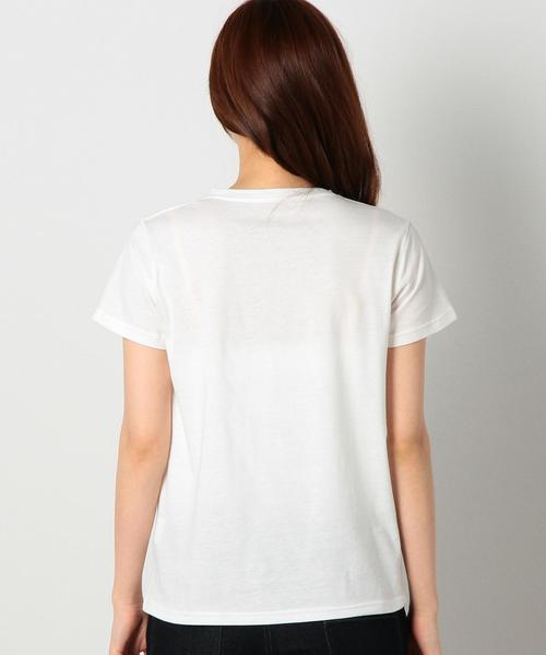 coen（コーエン）の「汗ジミ防止ポケットＴシャツ§（Tシャツ/カットソー・レディース・ホワイト/ライトグレー/ダークグレー/シャーベット/ライム/ネイビー・LARGE/MEDIUM）」の19枚目の写真