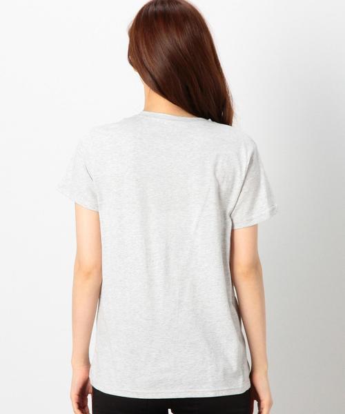 coen（コーエン）の「汗ジミ防止ポケットＴシャツ§（Tシャツ/カットソー・レディース・ホワイト/ライトグレー/ダークグレー/シャーベット/ライム/ネイビー・LARGE/MEDIUM）」の9枚目の写真