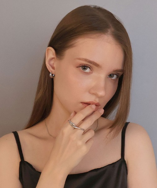 CEMONEMO(セモネモ)の「2way ダブルフィンガーリング(リング・レディース・ゴールド/シルバー・FREE)」の9枚目の写真