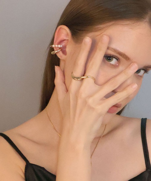 CEMONEMO(セモネモ)の「2way ダブルフィンガーリング(リング・レディース・ゴールド/シルバー・FREE)」の20枚目の写真