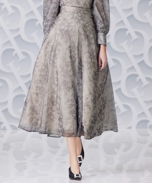 CELFORD（セルフォード）の「プリントフレアスカート（スカート）」 - WEAR