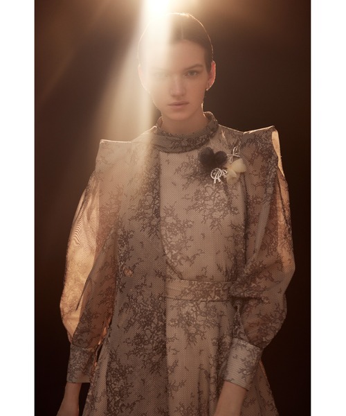 CELFORD（セルフォード）の「プリントフレアスカート（スカート・レディース・ホワイト/ライトベージュ/ブラック・36/38）」の22枚目の写真