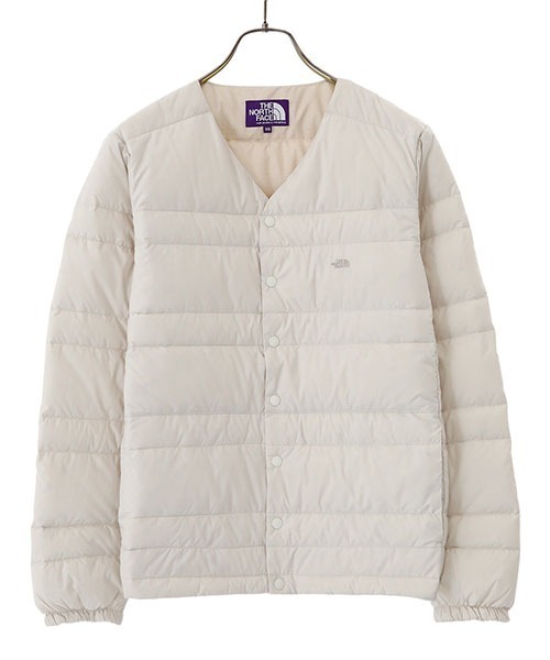 THE NORTH FACE PURPLE LABEL（ザ ノースフェイス パープルレーベル）の「【入荷禁止】THE NORTH FACE PURPLE LABEL / ザ・ノース・フェイス パープルレーベル：Down Cardigan：ND2254N-L[DEA]（ダウンジャケット/コート・レディース・ブラック/オリーブ/ホワイト系その他・WM）」の2枚目の写真