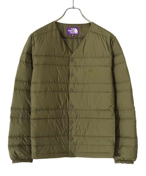 THE NORTH FACE PURPLE LABEL（ザ ノースフェイス パープルレーベル）の「【入荷禁止】THE NORTH FACE PURPLE LABEL / ザ・ノース・フェイス パープルレーベル：Down Cardigan：ND2254N-L[DEA]（ダウンジャケット/コート・レディース・ブラック/オリーブ/ホワイト系その他・WM）」の16枚目の写真