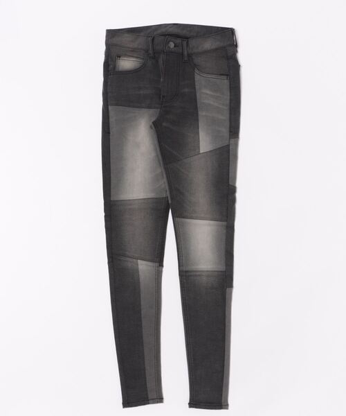 【ハイパーストレッチスキニー】クレイジーパターンデニム（デニムパンツ）｜RATTLE TRAP（ラトルトラップ）