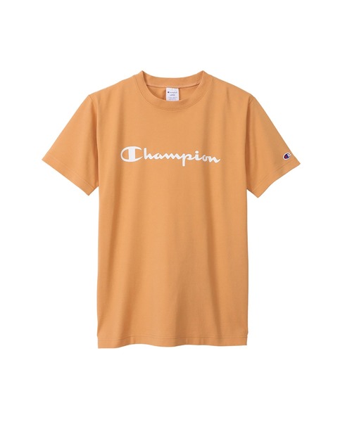 Champion(チャンピオン)の「【Champion/チャンピオン】メンズ ベーシック ショートスリーブポケットTシャツ(Tシャツ/カットソー・メンズ・ホワイト/オレンジ系1/ネイビー/グレー/ブラック/スモーキーグリーン系1/ベージュ系その他3/スカイブルー・MEDIUM/LARGE/X-LARGE/SMALL)」の8枚目の写真