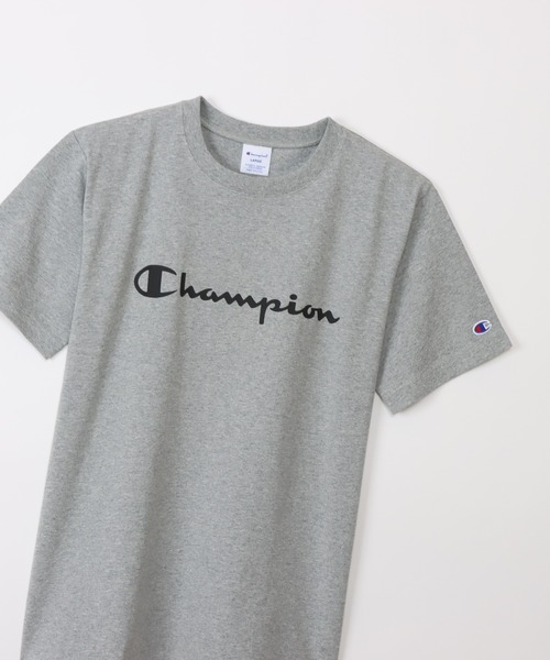 Champion(チャンピオン)の「【Champion/チャンピオン】メンズ ベーシック ショートスリーブポケットTシャツ(Tシャツ/カットソー・メンズ・ホワイト/オレンジ系1/ネイビー/グレー/ブラック/スモーキーグリーン系1/ベージュ系その他3/スカイブルー・MEDIUM/LARGE/X-LARGE/SMALL)」の16枚目の写真