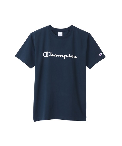 Champion(チャンピオン)の「【Champion/チャンピオン】メンズ ベーシック ショートスリーブポケットTシャツ(Tシャツ/カットソー・メンズ・ホワイト/オレンジ系1/ネイビー/グレー/ブラック/スモーキーグリーン系1/ベージュ系その他3/スカイブルー・MEDIUM/LARGE/X-LARGE/SMALL)」の18枚目の写真