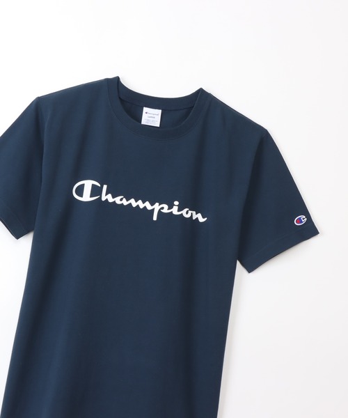Champion(チャンピオン)の「【Champion/チャンピオン】メンズ ベーシック ショートスリーブポケットTシャツ(Tシャツ/カットソー・メンズ・ホワイト/オレンジ系1/ネイビー/グレー/ブラック/スモーキーグリーン系1/ベージュ系その他3/スカイブルー・MEDIUM/LARGE/X-LARGE/SMALL)」の20枚目の写真