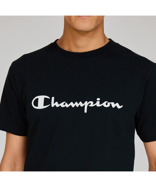 Champion(チャンピオン)の「【Champion/チャンピオン】メンズ ベーシック ショートスリーブポケットTシャツ(Tシャツ/カットソー・メンズ・ホワイト/オレンジ系1/ネイビー/グレー/ブラック/スモーキーグリーン系1/ベージュ系その他3/スカイブルー・MEDIUM/LARGE/X-LARGE/SMALL)」の22枚目の写真