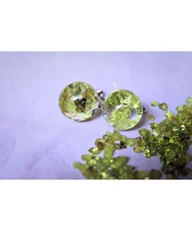 tone（トーン）の「【Willija】金属アレルギー対応《Pure》透明イヤリング(MA)（イヤリング）」