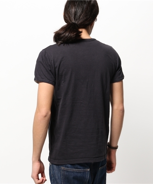 JOURNAL STANDARD（ジャーナルスタンダード）の「MELPLE / メイプル: ベーシックTee(GGB) #（Tシャツ/カットソー・メンズ・ブラック系その他/ホワイト系その他・MEDIUM/SMALL）」の5枚目の写真