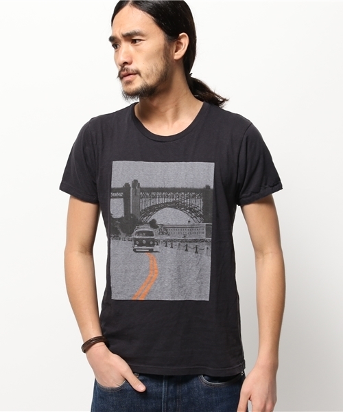 JOURNAL STANDARD（ジャーナルスタンダード）の「MELPLE / メイプル: ベーシックTee(GGB) #（Tシャツ/カットソー・メンズ・ブラック系その他/ホワイト系その他・MEDIUM/SMALL）」の12枚目の写真