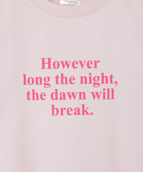 Honeys（ハニーズ）の「ロゴプリントＴシャツ（Tシャツ/カットソー・レディース・ピンク/ホワイト×グリーン/ブラック/ホワイト/ターコイズブルー・L/S/M）」の19枚目の写真