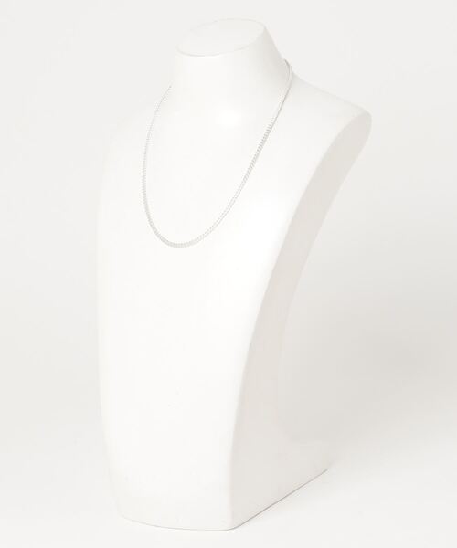 WAKAN SILVER SMITH（ワカンシルバースミス）の「C-025 Mebiusu gourmette chain 45cm（ネックレス・メンズ・シルバー・FREE）」の2枚目の写真