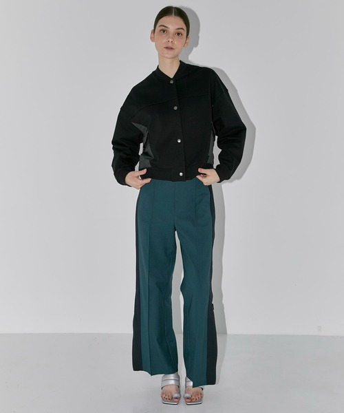 CITY TOKYO（シティトウキョウ）の「コンビネーションスウェットブルゾン（ブルゾン・レディース・アイボリー/ブラック・FREE）」の17枚目の写真