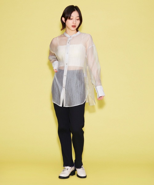 FOREVER 21(フォーエバー トゥエンティーワン)の「【BASIC】リブカットパンツ(その他パンツ・レディース・ホワイト/ブラック/パープル系その他・FREE)」の13枚目の写真
