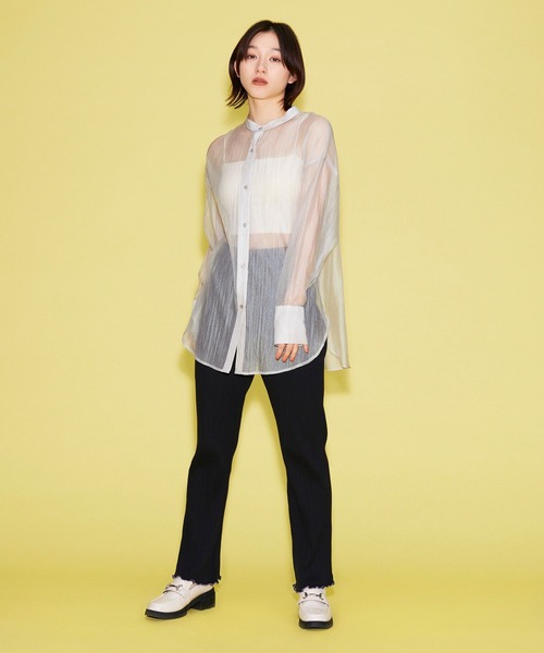 FOREVER 21(フォーエバー トゥエンティーワン)の「【BASIC】リブカットパンツ(その他パンツ・レディース・ホワイト/ブラック/パープル系その他・FREE)」の14枚目の写真