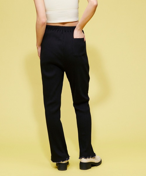 FOREVER 21(フォーエバー トゥエンティーワン)の「【BASIC】リブカットパンツ(その他パンツ・レディース・ホワイト/ブラック/パープル系その他・FREE)」の10枚目の写真